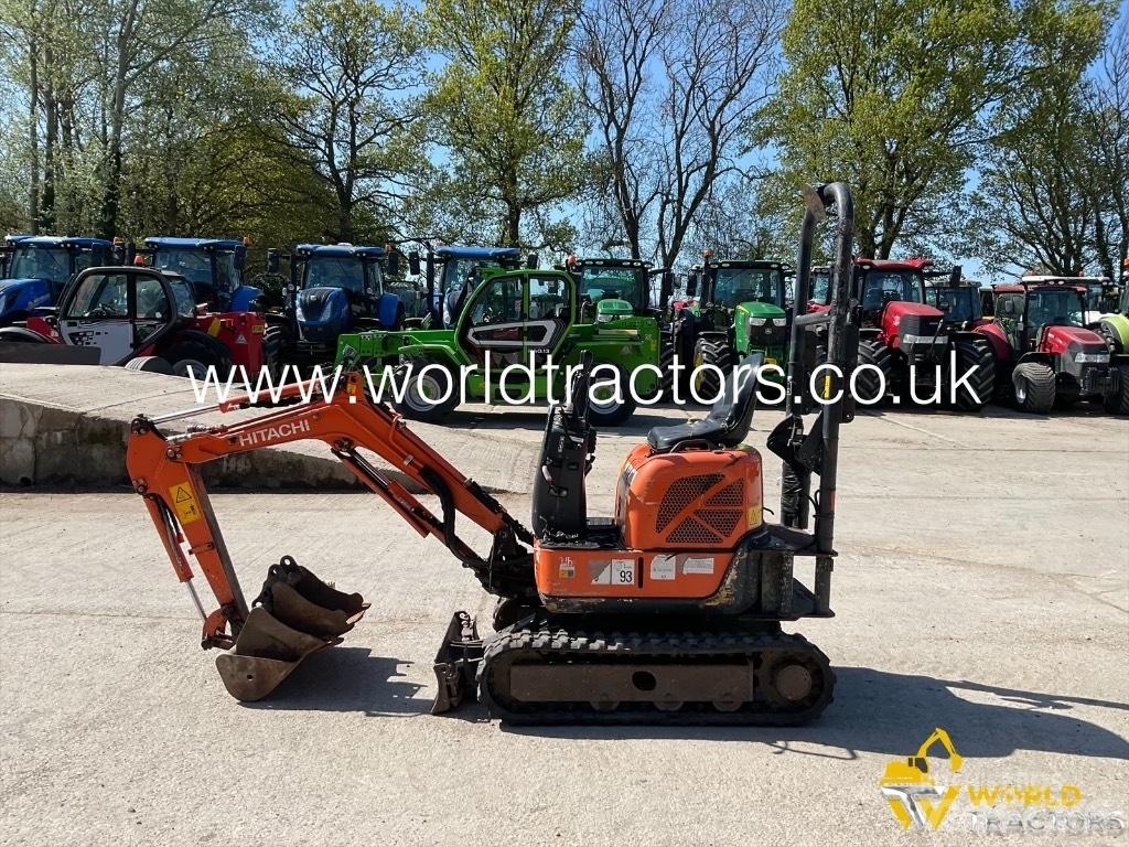 Hitachi ZX 10U Міні-екскаватори < 7т