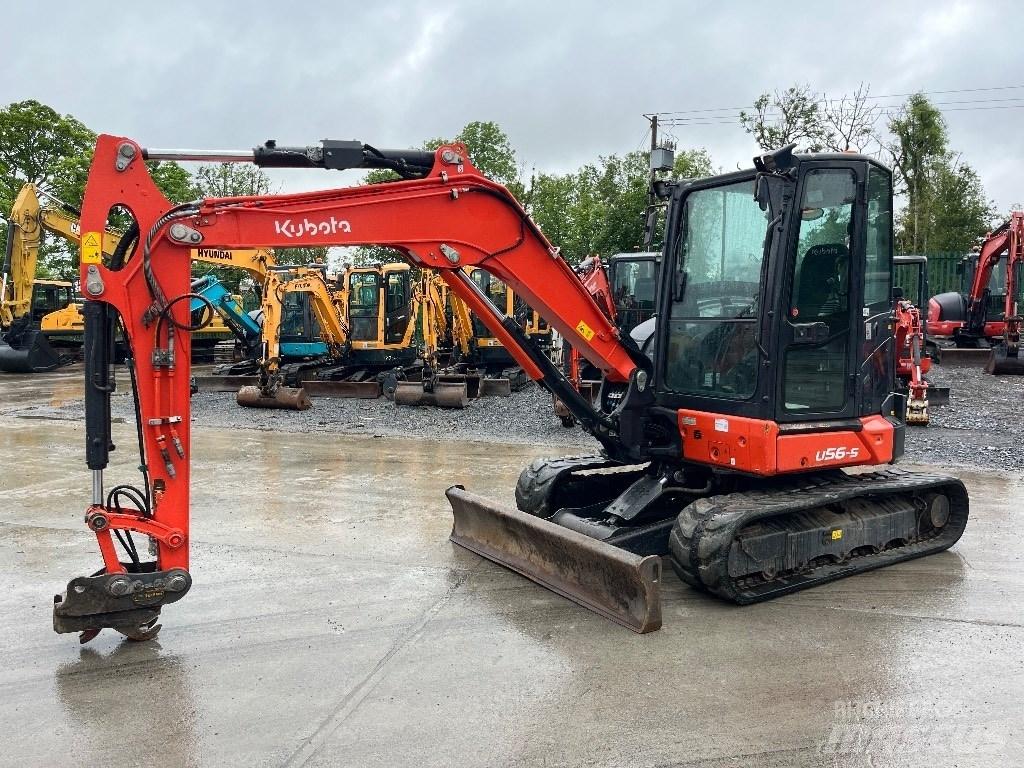 Kubota U 56-5 Міні-екскаватори < 7т