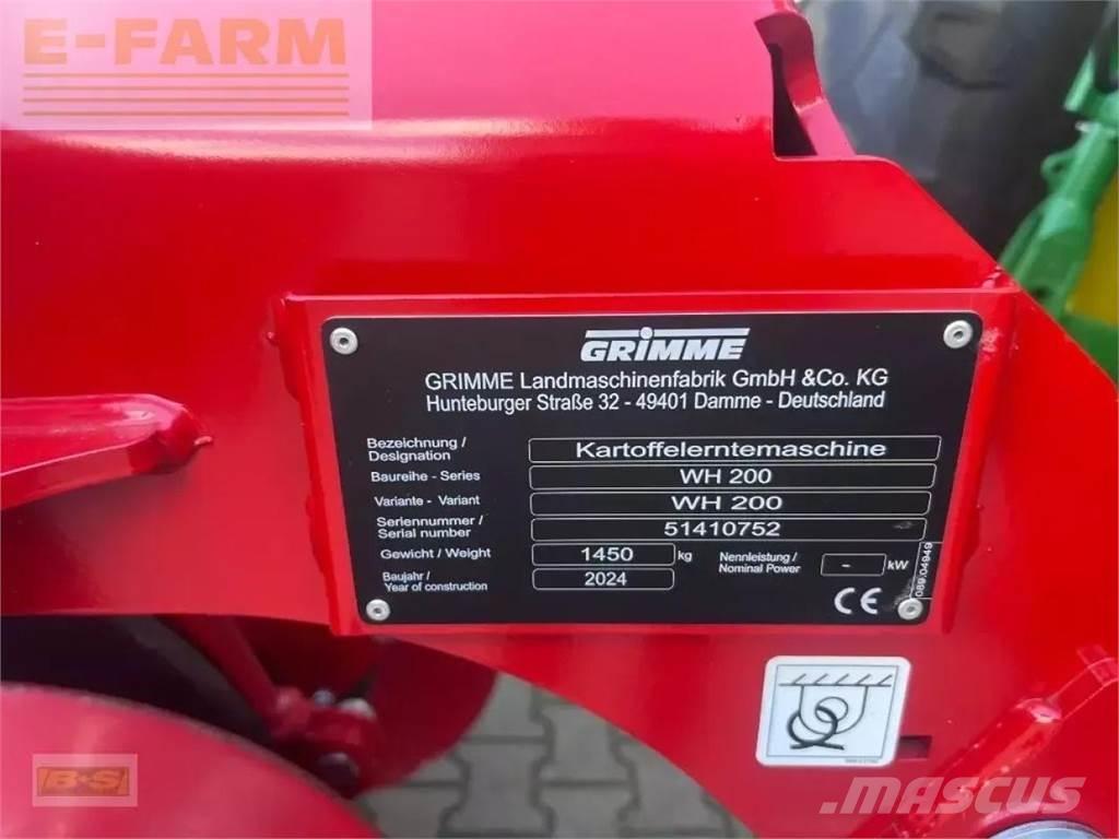 Grimme wh 200 Машини для збирання та переробки картоплі - Інші