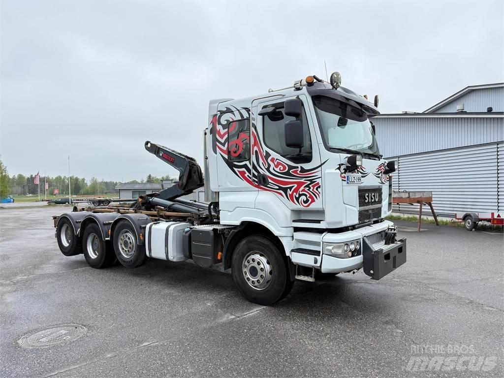 Sisu R500 E13M 8x4 Вантажівки з гаковим підйомом