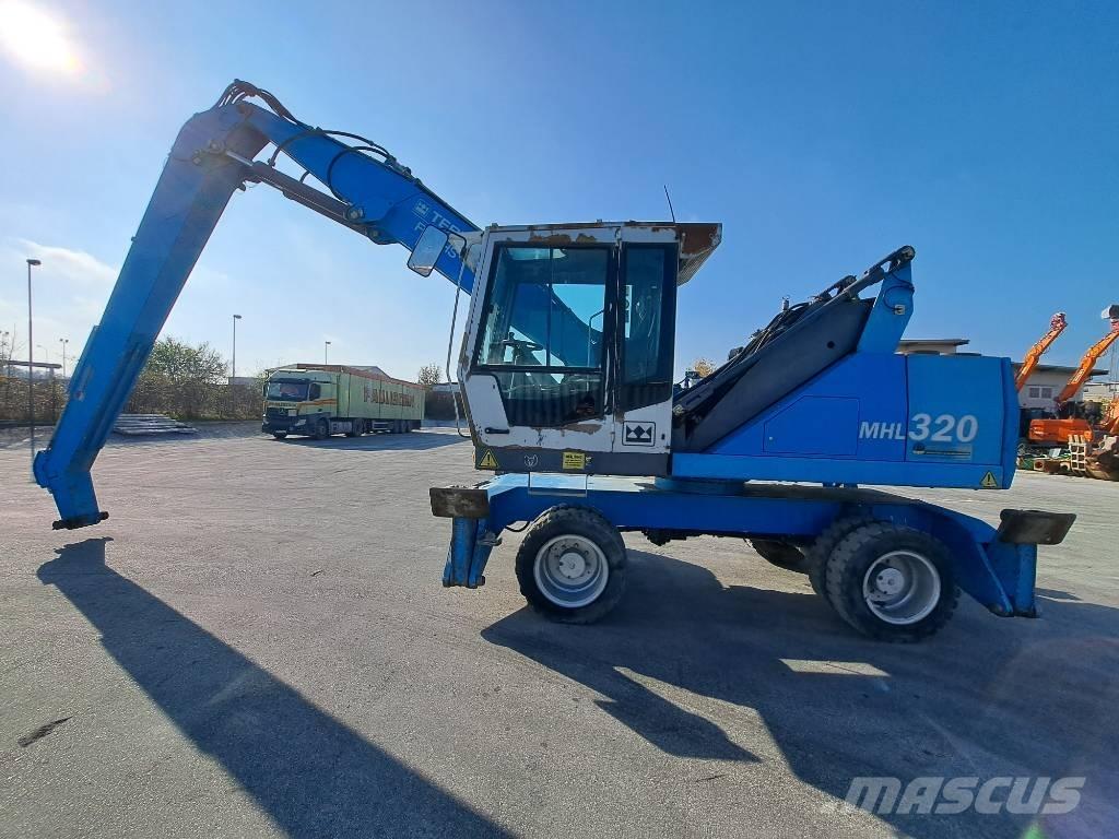 Fuchs MHL 320 D Перевантажувачі металобрухту/промислові навантажувачі