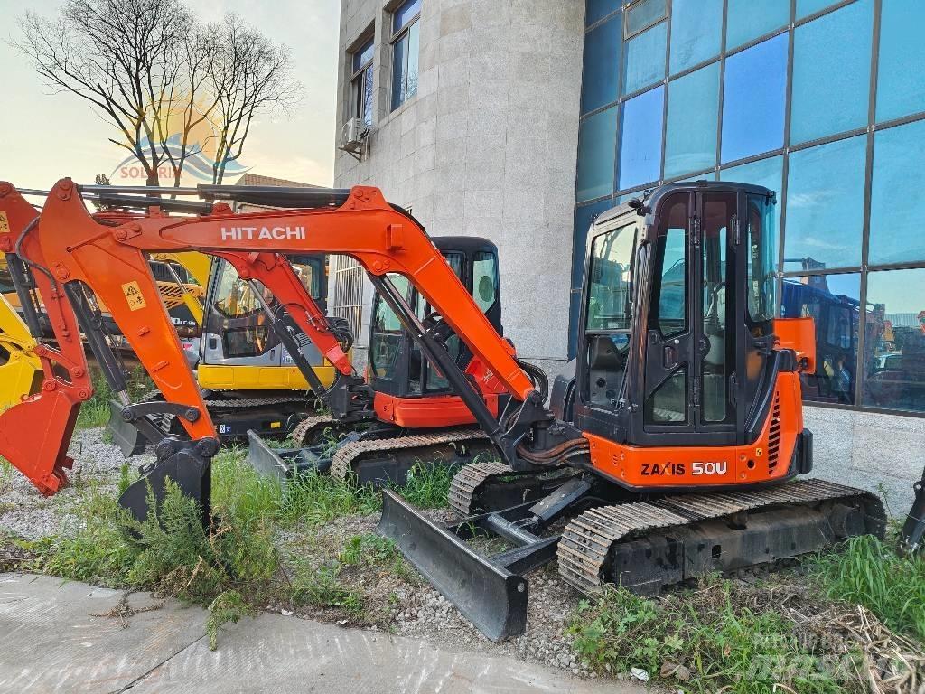 Hitachi ZX 50 U-3 Міні-екскаватори < 7т