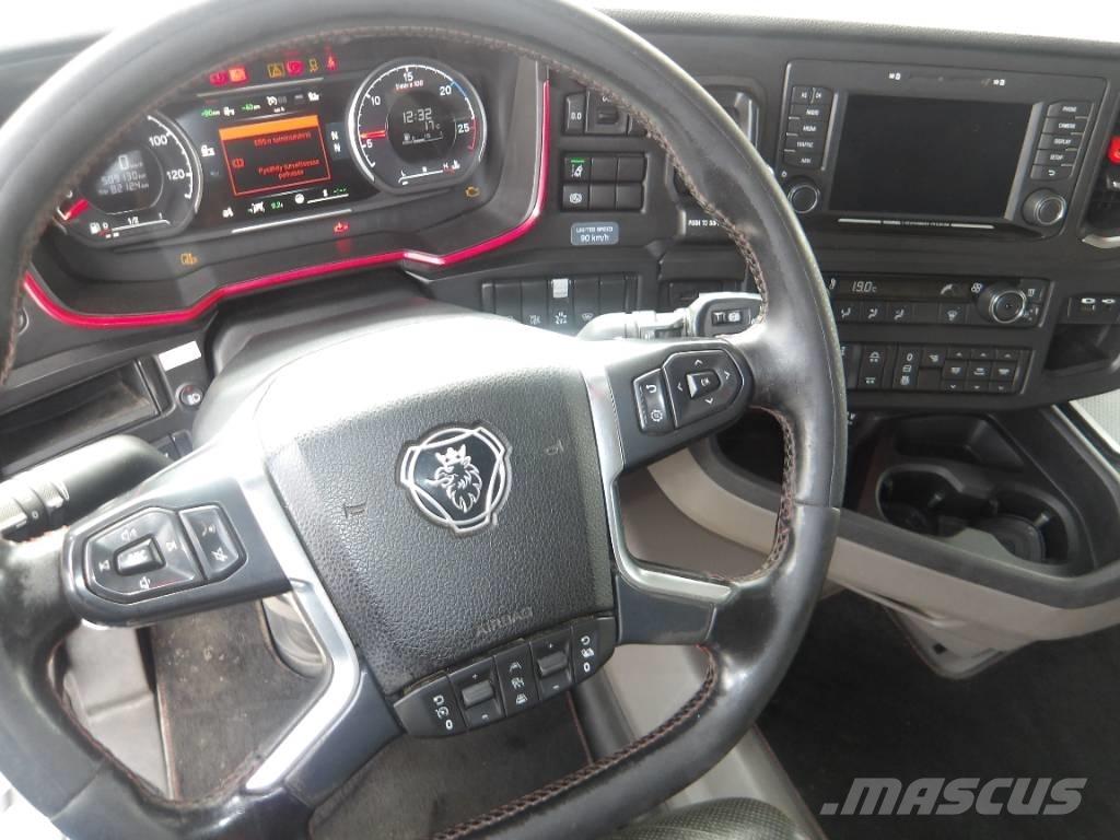 Scania R580 6x2 Вантажівки з гаковим підйомом