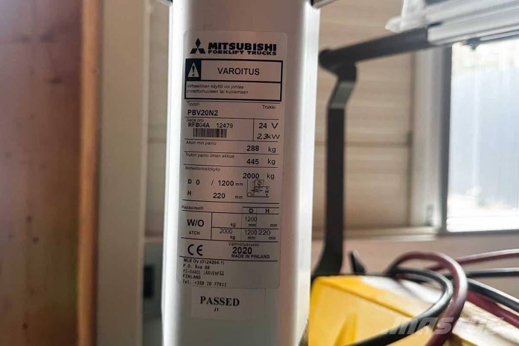 Mitsubishi PBV 20 N2 Візки для перевезення піддонів