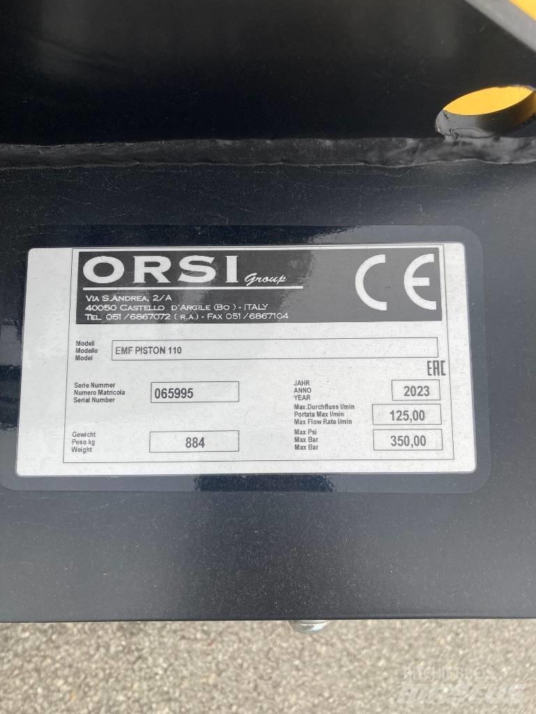 Orsi EMF PISTON 110 Лісові мулчери