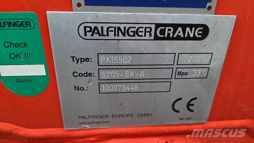 Palfinger PK 16502 Крани вантажників