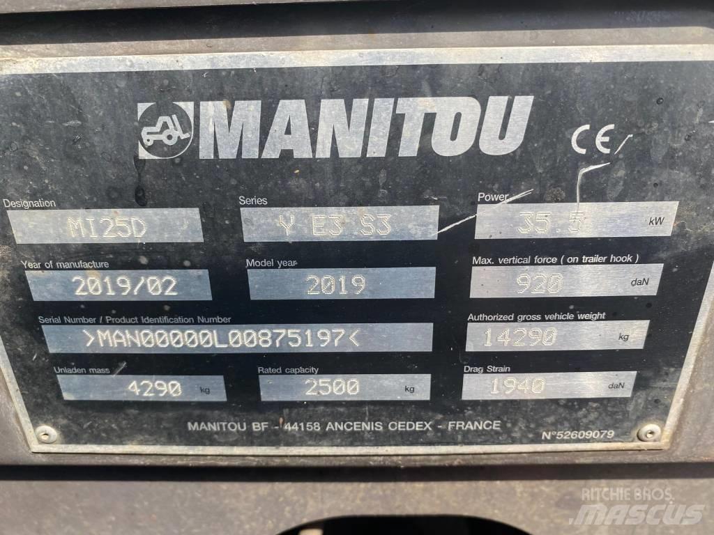 Manitou Mi25D Дизельні навантажувачі