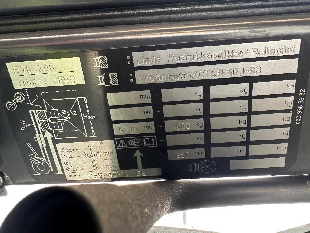 Linde H 70 D Дизельні навантажувачі