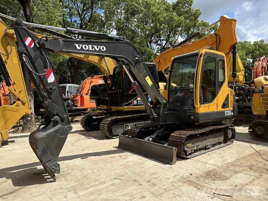 Volvo EC55B Міні-екскаватори < 7т