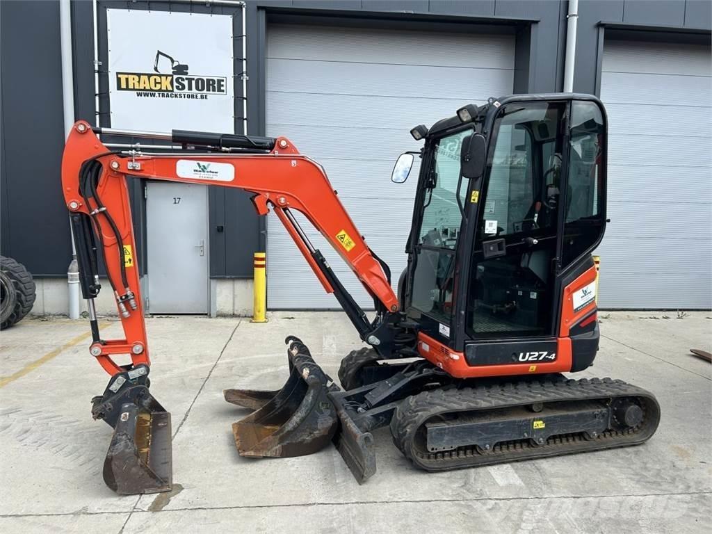 Kubota U27-4 (9691) Міні-екскаватори < 7т
