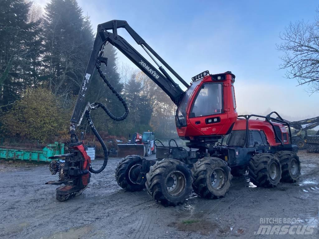 Komatsu 901XC Харвестери
