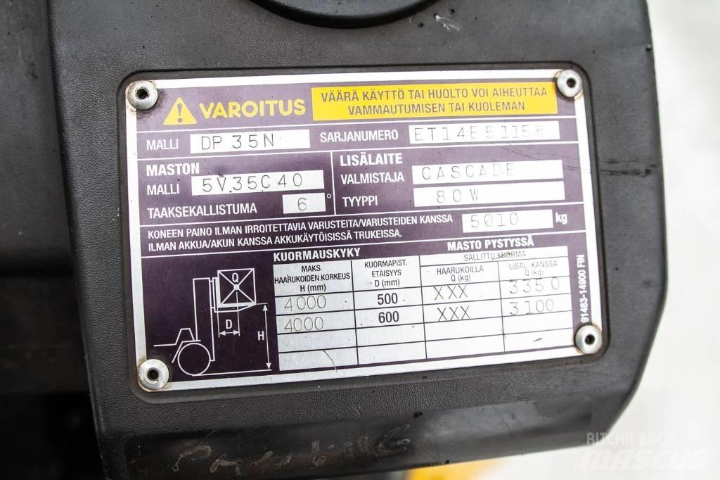 CAT DP 35 N Дизельні навантажувачі