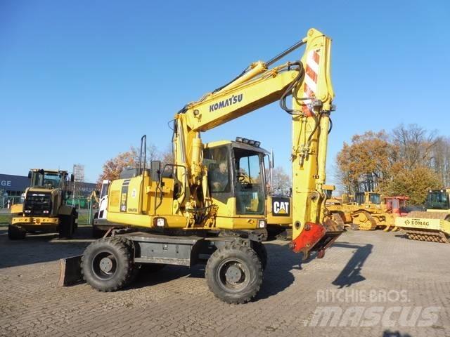 Komatsu PW 140-7 Колісні екскаватори