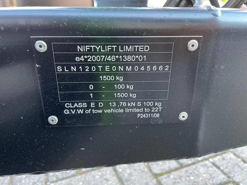Niftylift 120T Вишки-причепи