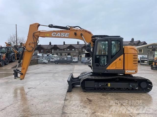 CASE CX145D Blade Гусеничні екскаватори