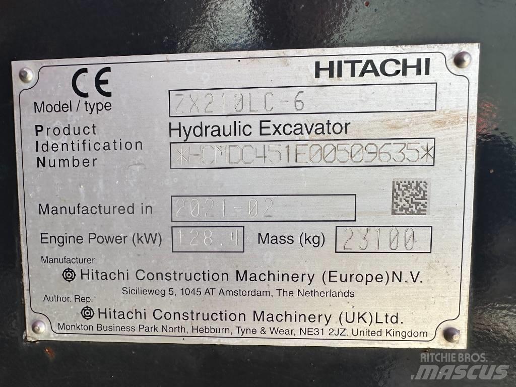 Hitachi ZX 210 LC-6 Гусеничні екскаватори