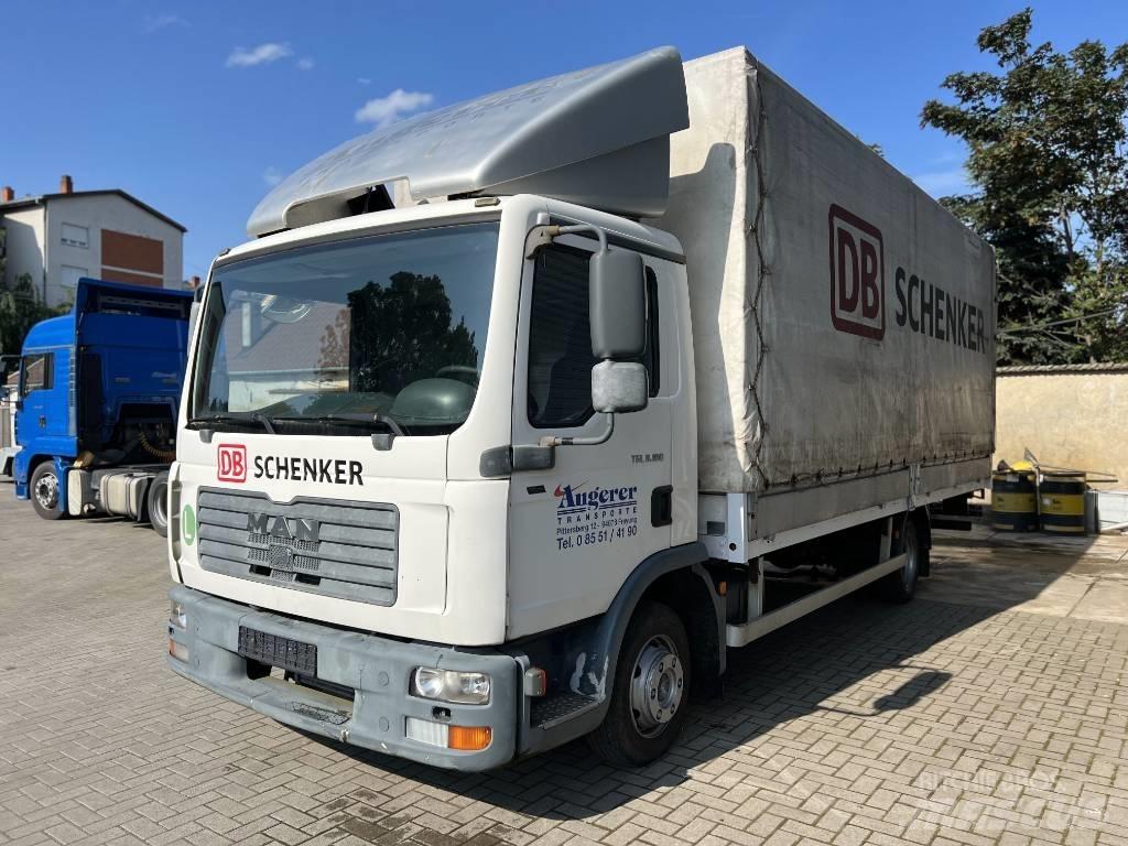 MAN TGL 8.180 Тентовані вантажівки