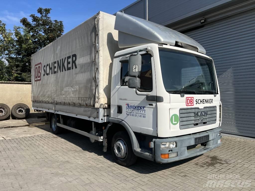 MAN TGL 8.180 Тентовані вантажівки