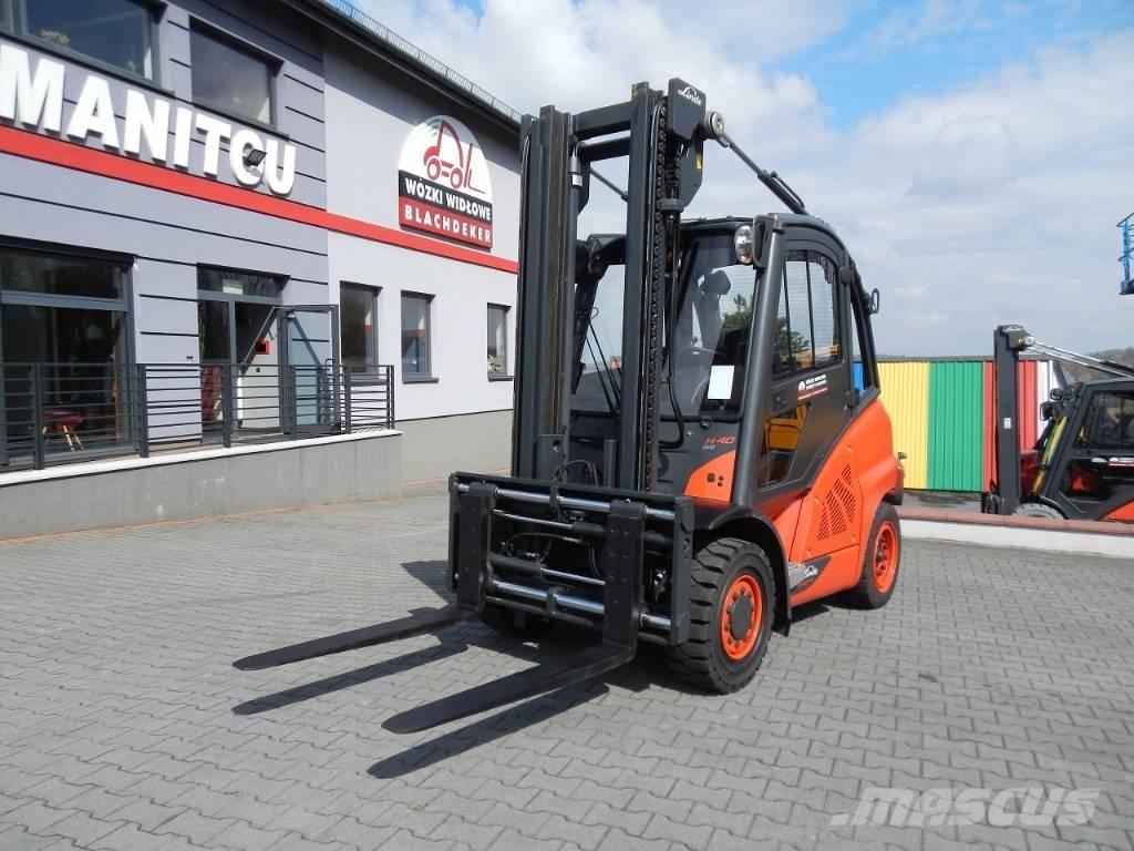 Linde H40D-02 Дизельні навантажувачі