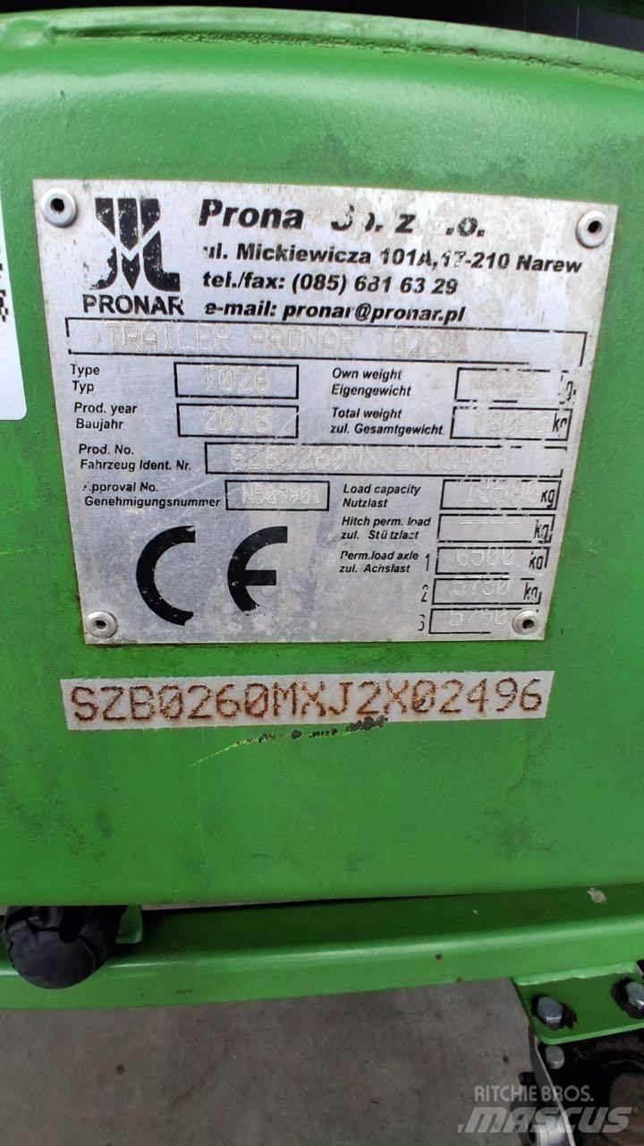 Pronar TO 26 M Причепи для тюків