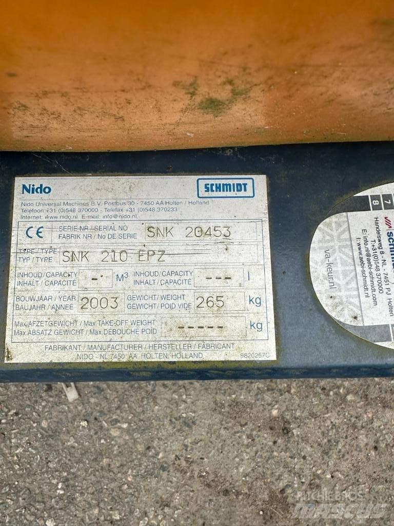 Nido SNK210EPZ Снігоочищувальні ножі та плуги