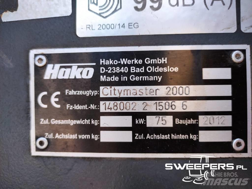 Hako Citymaster 2000 Підмітальні машини