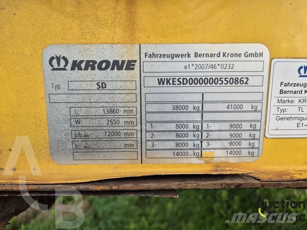 Krone SD Тентовані напівпричепи