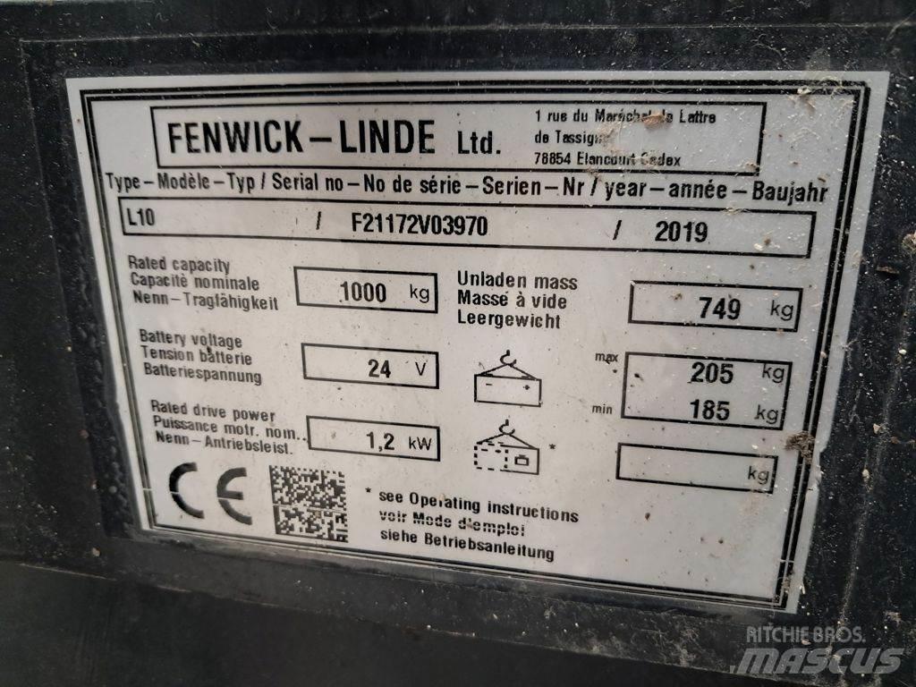 Linde L10 Ручний візок