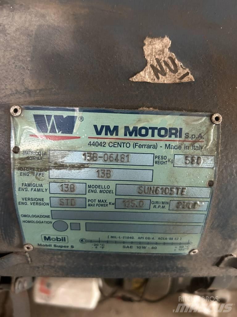 VM SUN6105TE Інше обладнання