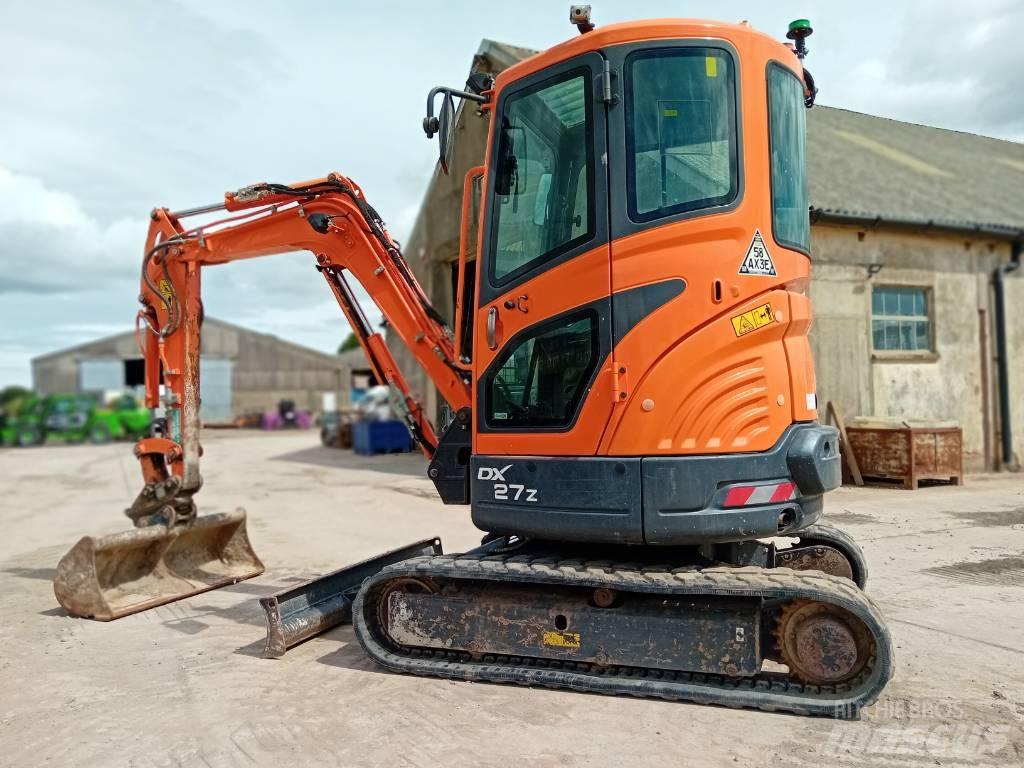 Doosan DX 27 Z Міні-екскаватори < 7т