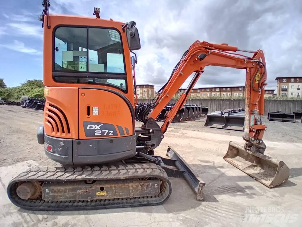 Doosan DX 27 Z Міні-екскаватори < 7т