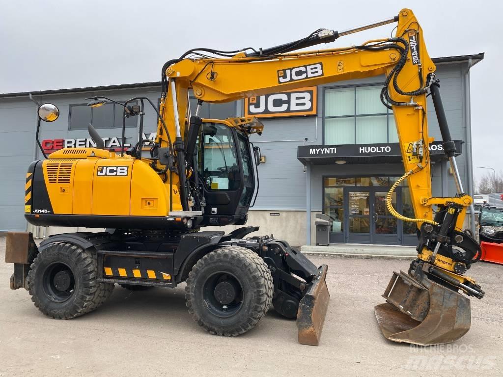 JCB JS145W TAB T4F Колісні екскаватори