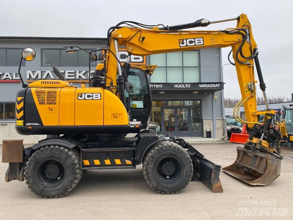 JCB JS145W TAB T4F Колісні екскаватори