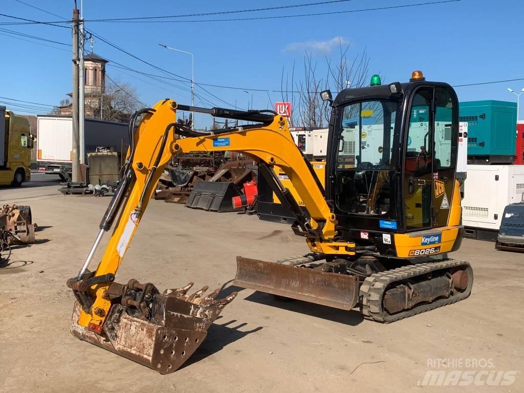 JCB 8026 CTS Міні-екскаватори < 7т