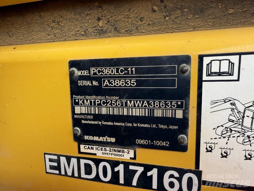 Komatsu PC360LC-11 Гусеничні екскаватори