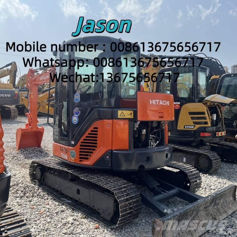 Hitachi ZX 50 U Міні-екскаватори < 7т