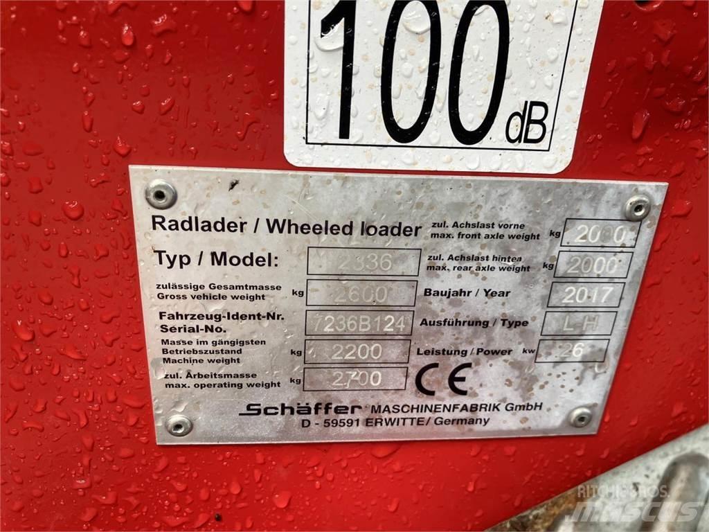 Schäffer 2336 Малі навантажувачі