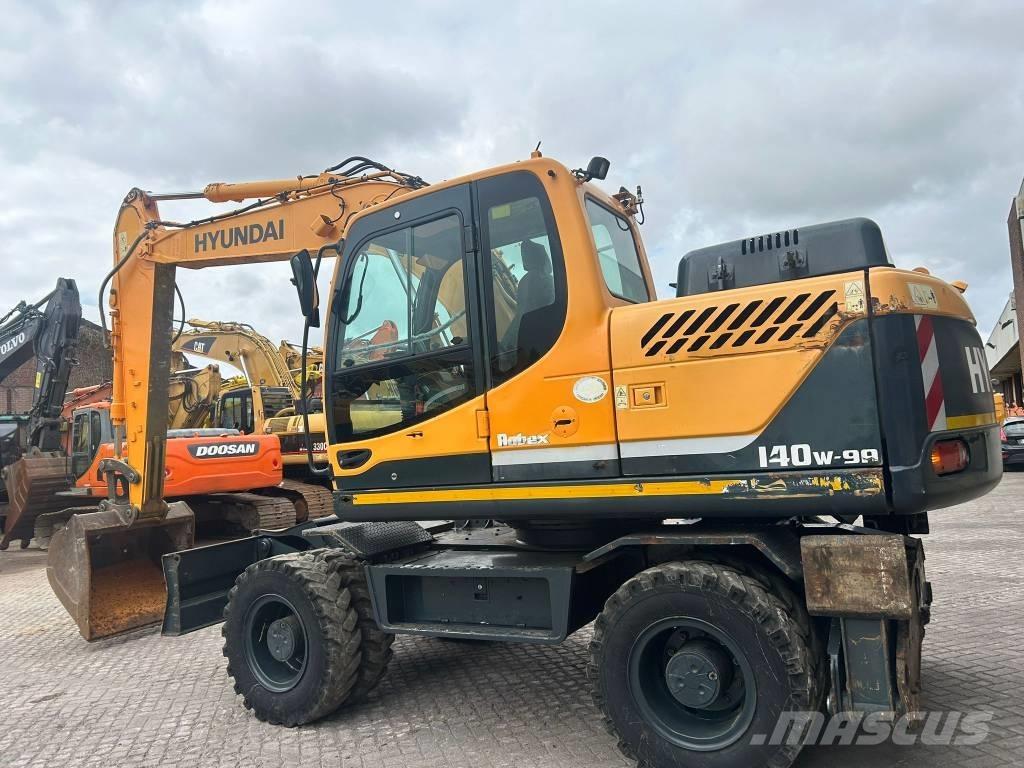 Hyundai 140W-9A Колісні екскаватори
