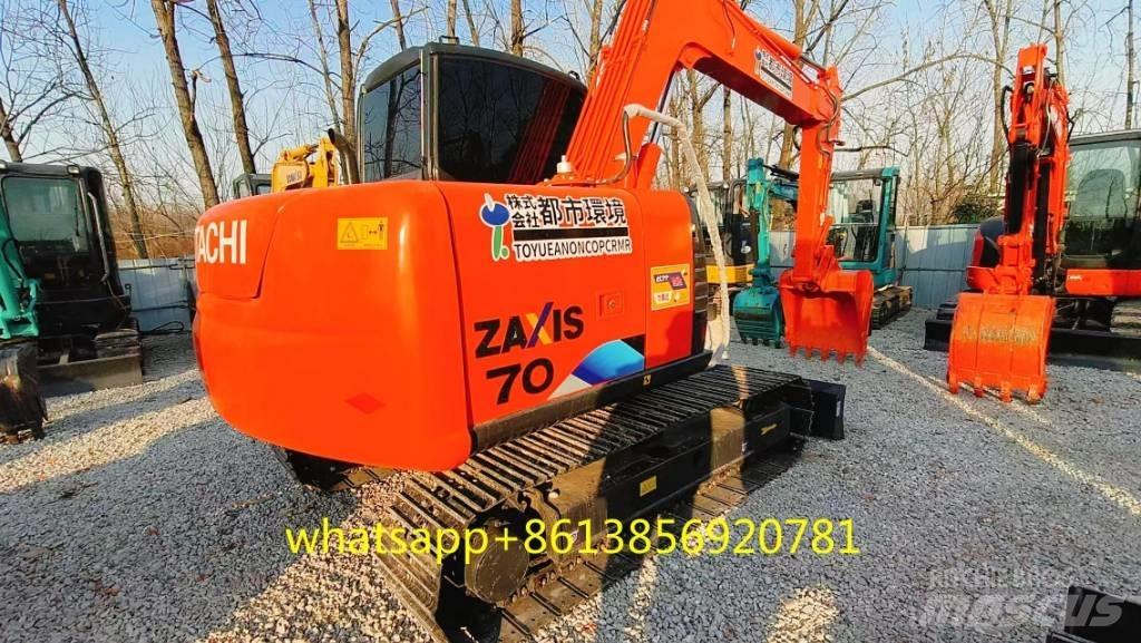 Hitachi ZX 70 Міні-екскаватори < 7т