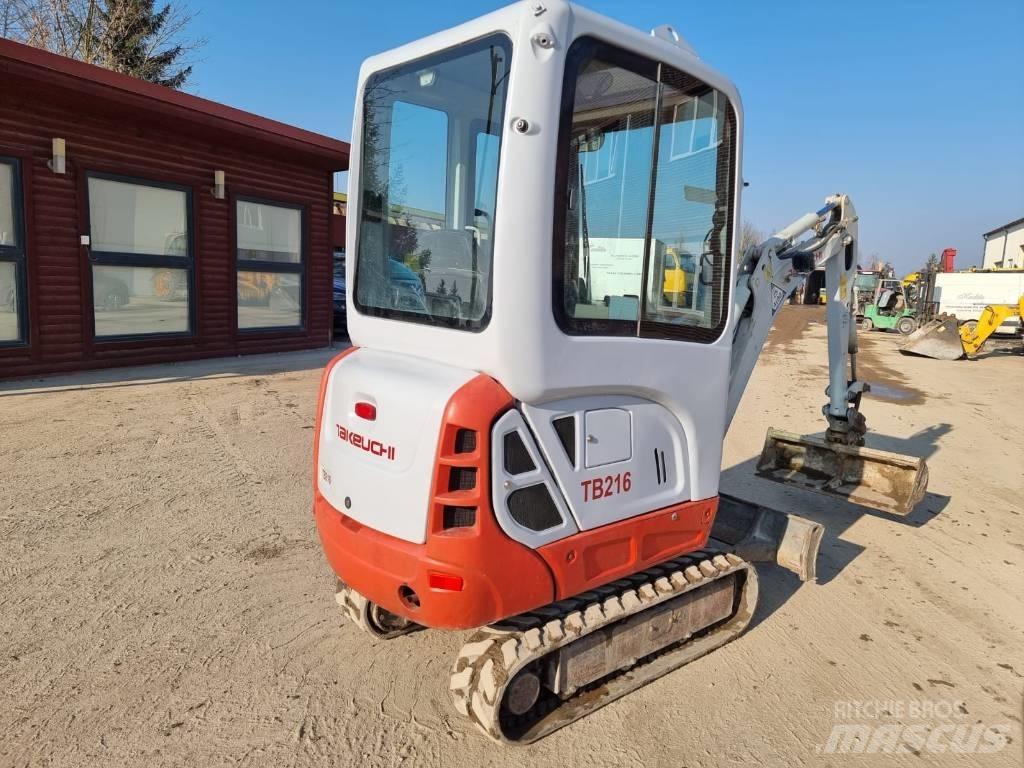 Takeuchi TB 216 Міні-екскаватори < 7т