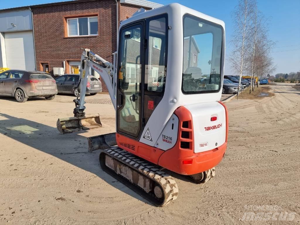 Takeuchi TB 216 Міні-екскаватори < 7т