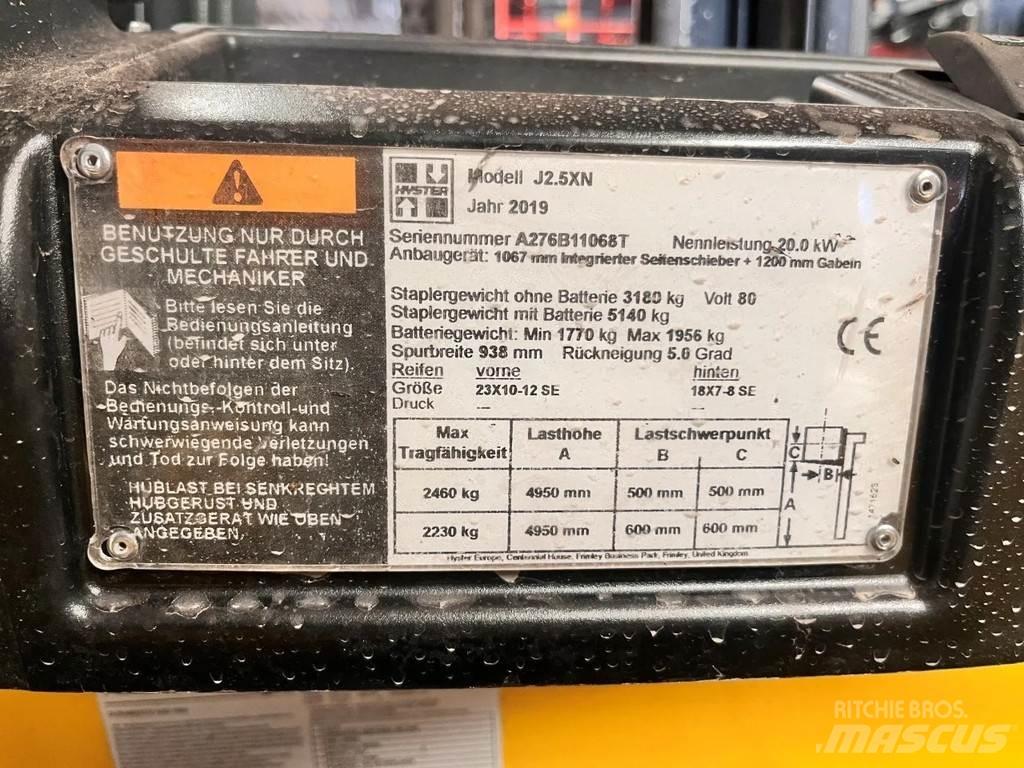 Hyster J2.5XN Електронавантажувачі