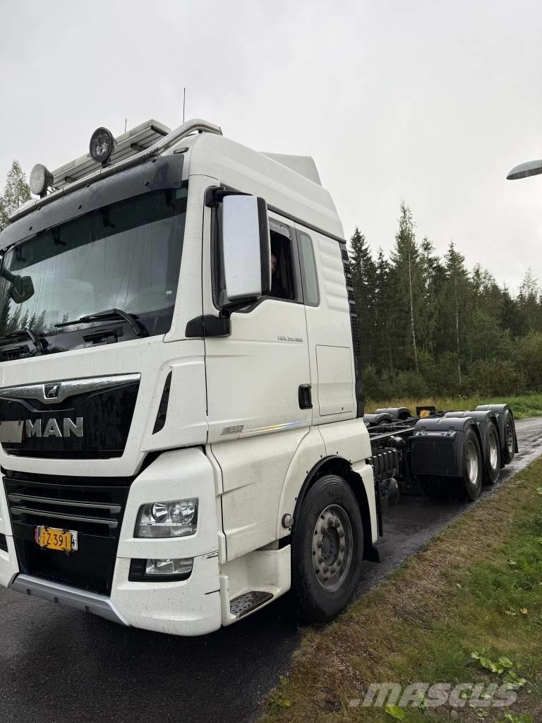 MAN TGX 32.580 Бортові вантажівки