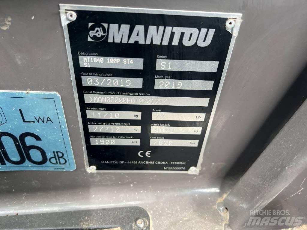 Manitou MT 1840 Телескопічні навантажувачі
