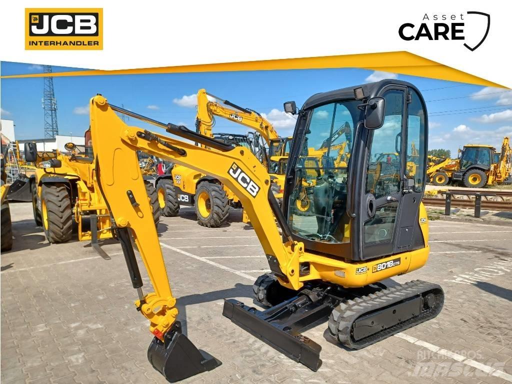 JCB 8018 CTS Міні-екскаватори < 7т