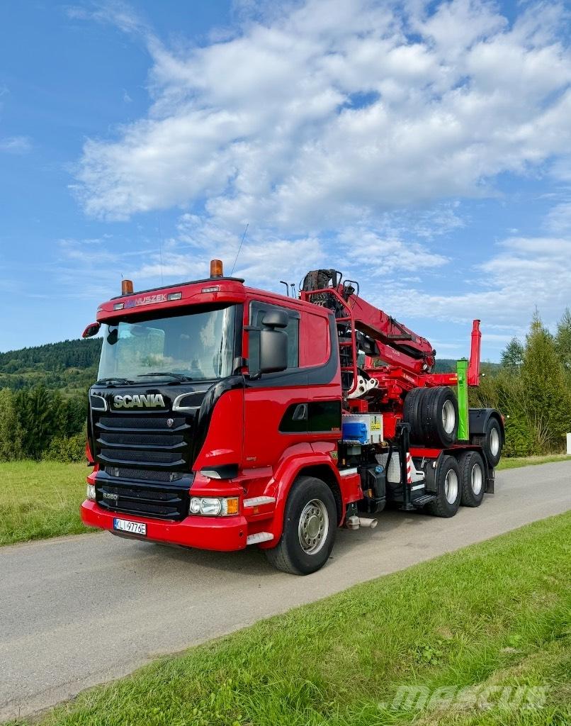 Scania R580 V8 6x4 Фургони