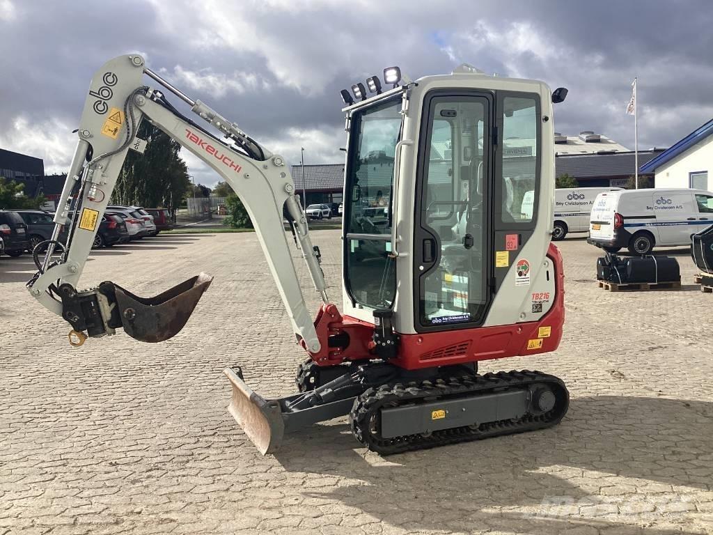 Takeuchi TB 216 Міні-екскаватори < 7т
