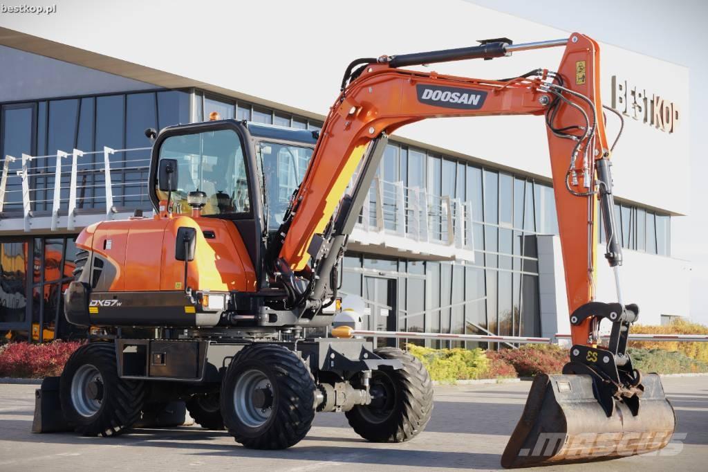 Doosan DX 57 W-5 Колісні екскаватори
