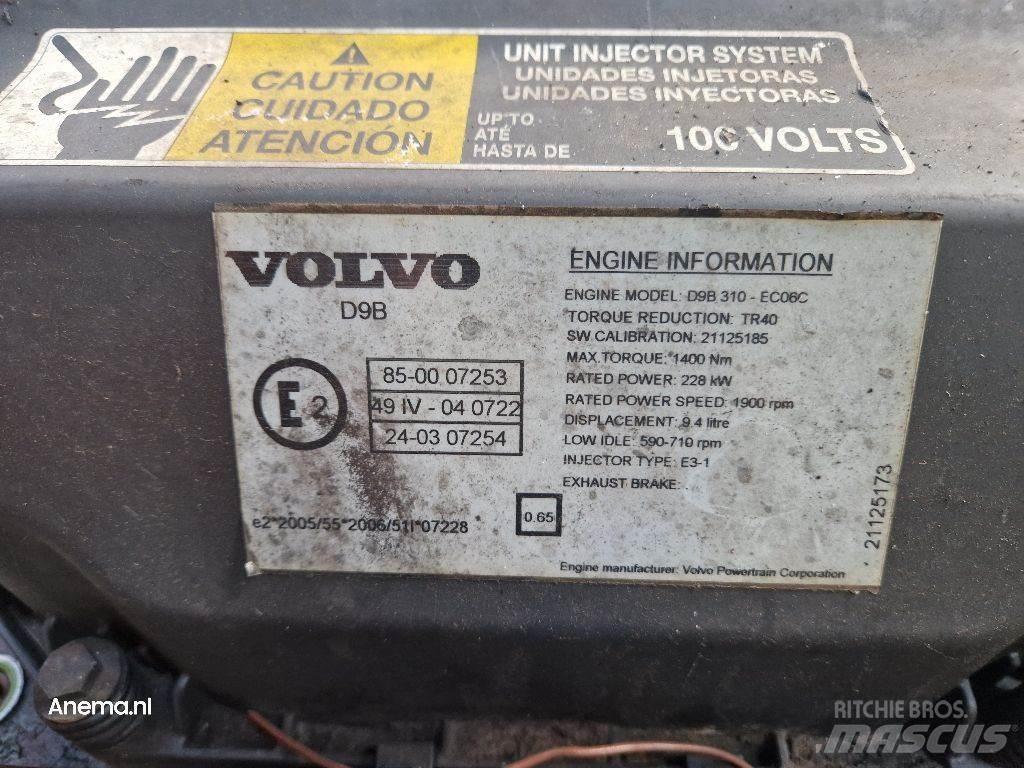 Volvo D9B Двигуни