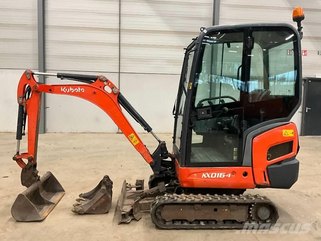 Kubota KX 016-4 Міні-екскаватори < 7т